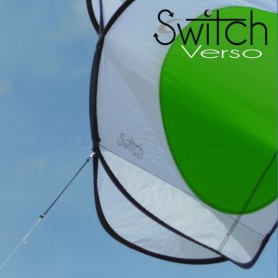 Cerf-volant Switch Verso, par Alain Micquiaux - Monofil acrobatique