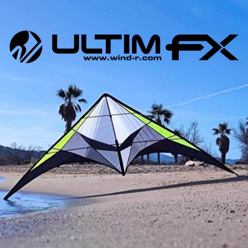 HQ Trixx – Cerf-volant Pilotable Freestyle 147 Cm, Fibre De Carbone, Précision Et Figures Acrobatiques, Pour Pilotes Dès 14 Ans