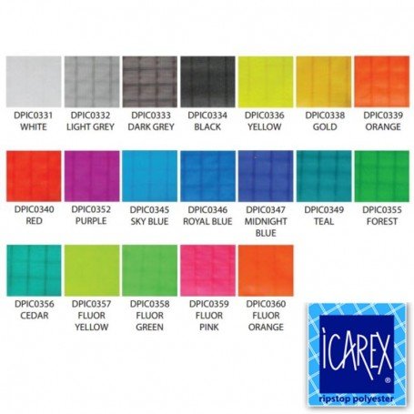 Tissu polyester hautes performances pour la fabrication de cerfs-volants, de voiles de modélisme, ou d'objets artistiques.