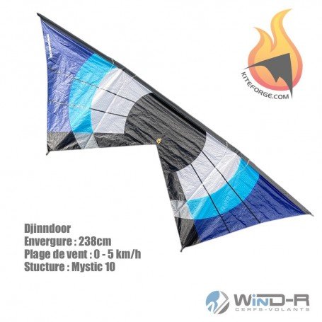 Djinn, djinndoor, wind-r, Kiteforge, john Barresi