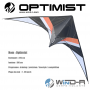 Optimist, cerf-volant acrobatique, freestyle team, précision, Richard Debray, wind-r