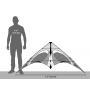 Quantum 2.0 "Onyx" / cerf-volant polyvalent / Ready to fly