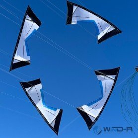 Cerf-volant 4 lignes, Djuice, Kiteforge
